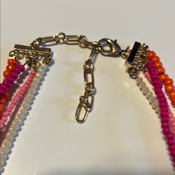 Multicolor Beaded Necklace - Picture 2 of 4